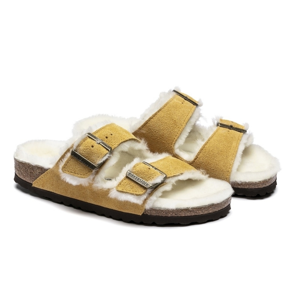 Birkenstock Arizona Shearling Sandals